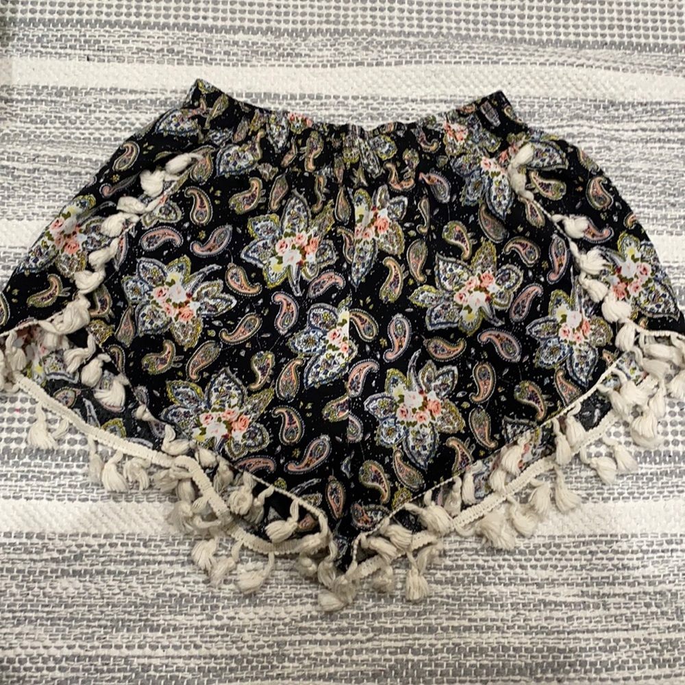 Paisley Flowy Shorts